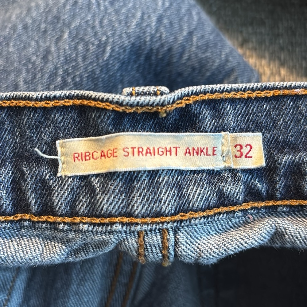Levi’s Ribcage Straight Jean sz. 32 - Picture 4 of 7